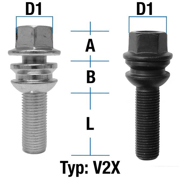 depiction of Typ V2X (V2V/V2W)