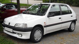 Voertuig: Peugeot 106 1991-1996 1C, 1A