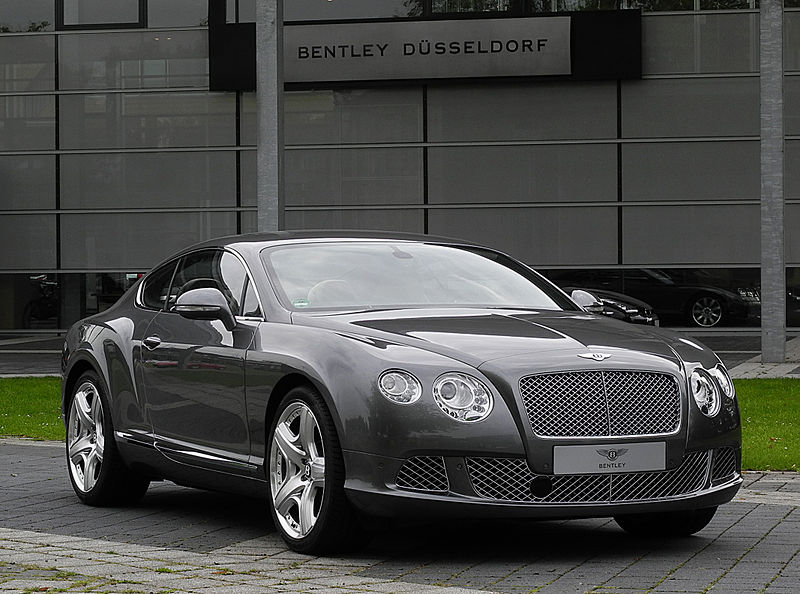 Car: Bentley Continental GT 2011-2018 3W - Coupe (2. Gen.)