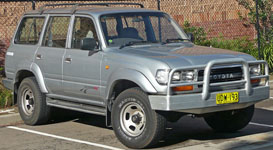 Voertuig: Toyota Landcruiser 1990-1998 J8