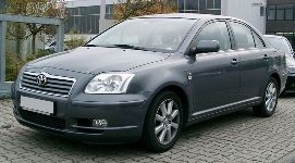 Car: Toyota Avensis 2003-2009 T25