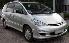 Car: Toyota Previa 2003-2005 R3