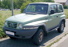 Voertuig: Ssangyong Korrando 1996-2006 KJ
