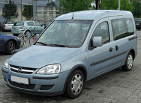 Car: Opel Combo C 2001-2010 C Van