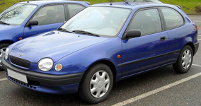 Car: Toyota Corolla 1997-2002 E11
