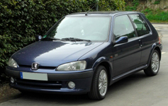 Car: Peugeot 106 1996-2003 CD*,HD*,HFX,KFX,VJX