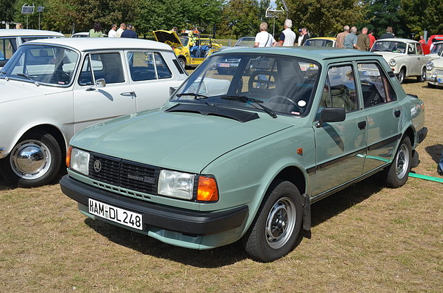 Voertuig: Skoda S 130, 135, 136 GL 1976-1990 S 130 GL