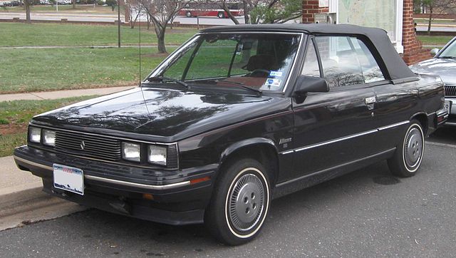 Car: Renault Alliance 1983-1987 alle