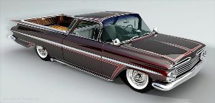 Car: Chevrolet El Camino 1959-1960 1. Gen