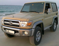 Car: Toyota Landcruiser 1985-1996 J7