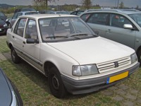Car: Peugeot 309 1985-1993 10A, 10C, 3A, 3C